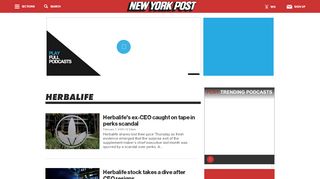 
                            12. Herbalife | New York Post