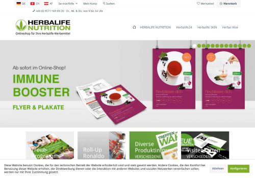 
                            8. Herbalife Werbemittel