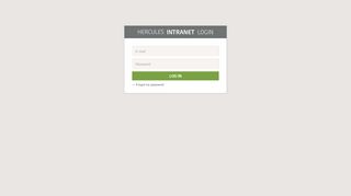 
                            11. Hercules Intranet - Login page