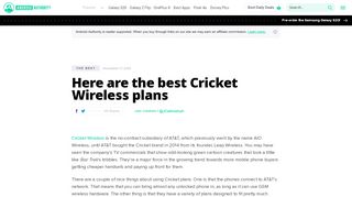 
                            10. Here are the best Cricket Wireless plans - from no data to unlimited