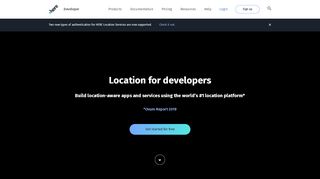 
                            3. HERE Developer: Build apps with HERE Maps API and SDK Platform ...