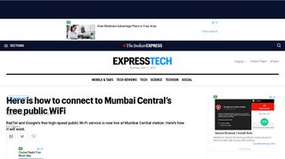 
                            9. Here is how to connect to Mumbai Central's free public WiFi ...