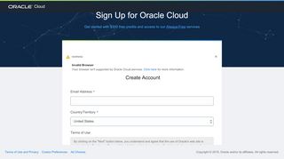 
                            2. here - Sign In To ORACLE CLOUD - oraclecloud.com