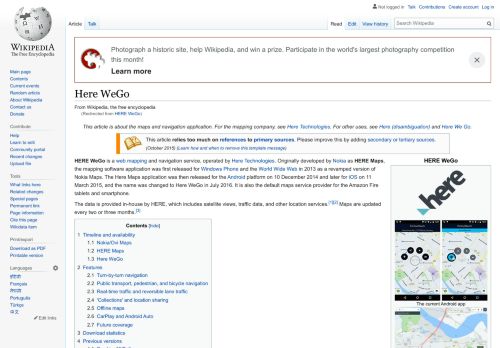 
                            4. HERE WeGo - Wikipedia