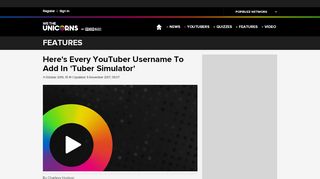 
                            12. Here's Every YouTuber Username To Add In 'Tuber Simulator' - We ...