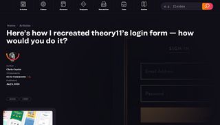 
                            13. Here's how I recreated theory11's login form — how would you do it ...