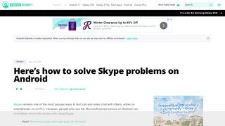
                            10. Here's how to solve Skype problems on Android
