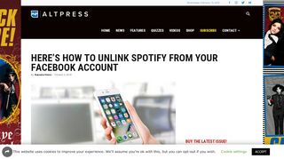 
                            13. Here's how to unlink Spotify from your Facebook account