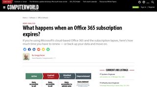 
                            10. Here's what happens when an Office 365 subscription expires ...