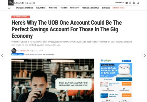 
                            6. Here's Why The UOB One Account Could Be The Perfect Savings ...