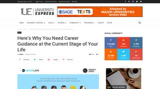 
                            10. Here's Why You Need Career Guidance at the Current Stage of Your ...