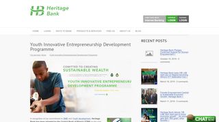 
                            1. Heritage Bank Plc | Youth Innovative Entrepreneurship Development ...