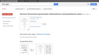 
                            5. Hermann Grassmanns gesammelte mathematische und physikalische werke