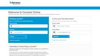 
                            11. Hermes | Couriers Online - Home Page