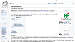 
                            6. Hero FinCorp - Wikipedia