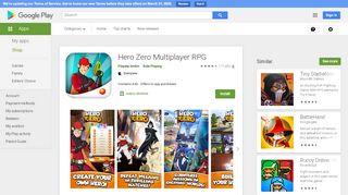 
                            10. Hero Zero Multiplayer RPG - Apps on Google Play