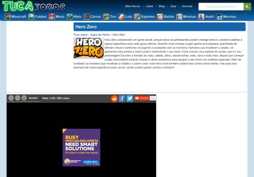 
                            7. Hero Zero no Jogos Online Grátis