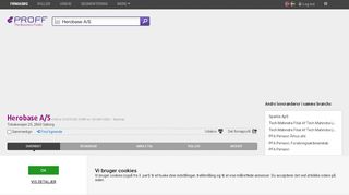 
                            10. Herobase A/S - Søborg - Se Regnskaber, Roller og mere - Proff
