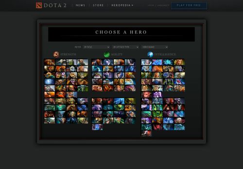 
                            12. Heroes - Dota 2