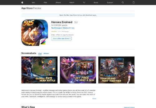 
                            12. Heroes Evolved on the App Store - iTunes - Apple