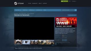 
                            6. Heroes & Generals on Steam