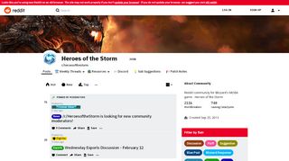 
                            7. Heroes of the Storm - Reddit