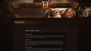 
                            12. Heroes WoW | WoW Private Server - Terms of Use