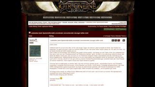 
                            2. Herr Der Ringe Online - Forum | Technik - Account - Shop ...