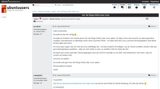
                            12. Herr der Ringe Online unter Linux › Spiele › Ubuntu verwenden ...