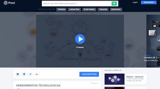 
                            12. HERRAMIENTAS TECNOLOGICAS by Diana Atehotua on Prezi