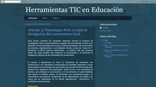 
                            11. Herramientas TIC en Educaciòn