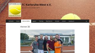 
                            6. Herren 30 – TC Karlsruhe-West e.V.