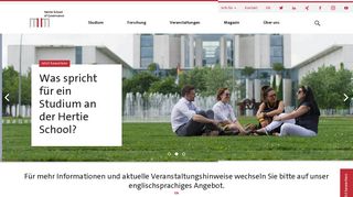 
                            7. Hertie School of Governance in Berlin