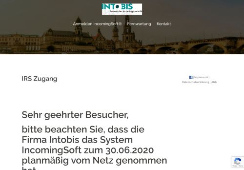 
                            2. Herzlich willkommen bei Intobis!