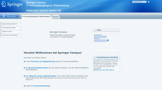 
                            1. Herzlich Willkommen bei Springer Campus!