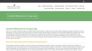 
                            4. Herzlich Willkommen bei Young Living | New Horizons Öle
