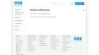 
                            2. Herzlich willkommen - DKB - Deutsche Kreditbank AG - Internet ...