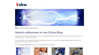 
                            13. Herzlich willkommen im VKW Online-Shop