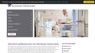 
                            1. Herzlich Willkommen · Klinikum Gütersloh