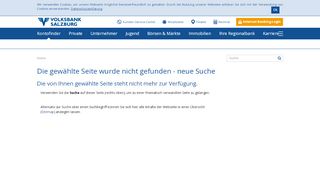 
                            2. Herzlich willkommen | Volksbank Salzburg