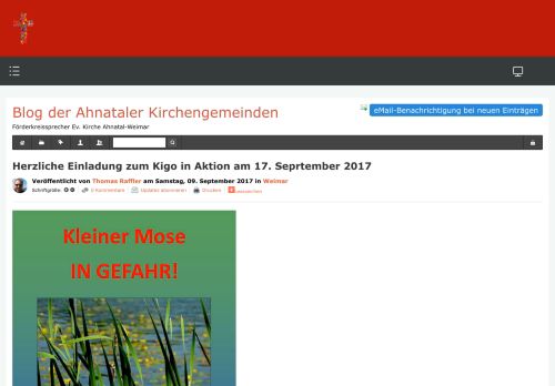 
                            10. Herzliche Einladung zum Kigo in Aktion am 17. Seprtember 2017 ...