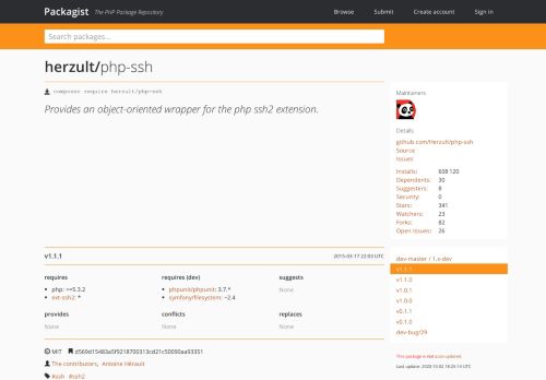 
                            13. herzult/php-ssh - Packagist