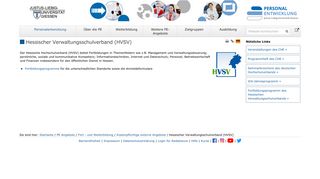 
                            12. Hessischer Verwaltungsschulverband (HVSV) — Personalentwicklung