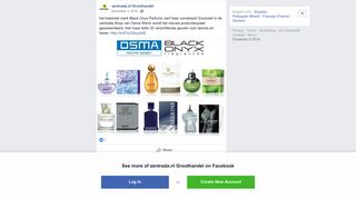 
                            11. het bekende merk Black Onyx Parfums... - zentrada.nl Groothandel ...