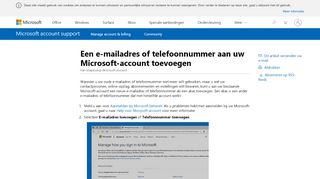 
                            11. Het e-mailadres voor uw Microsoft-account wijzigen