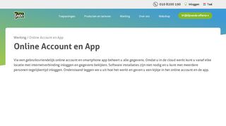 
                            4. Het online account van TrackJack