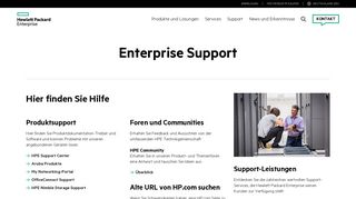 
                            1. Hewlett Packard Enterprise (HPE) Support Hilfe & Kundenservice ...