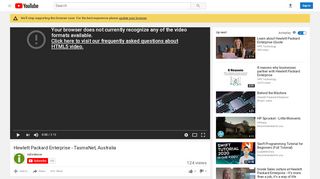 
                            13. Hewlett Packard Enterprise - TasmaNet, Australia - YouTube