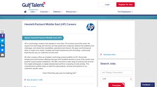 
                            12. Hewlett-Packard Middle East (HP) Careers & Jobs | GulfTalent