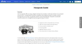 
                            10. Hexapod Guide - Newport Corporation